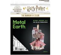 Metal Earth Harry Potter Burrow en couleur 3D Kit de modélisme en métal fascinations