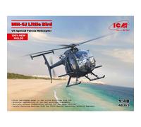 Maquette Mh-6j Little Bird Icm 48369 1/48. Hélicoptère Des Forces Spéciales Us 1