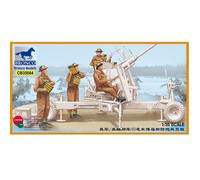 Maquette Militaire - BRONCO MODELS - CB35084 - 1/35 - Bofors Gun - Equipage en Plastique