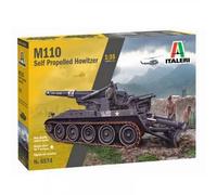 Maquette militaire - Italeri - Obusier Automoteur M110 - Échelle 1/35 - À partir de 12 ans - Plastique