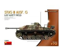 Maquette - Mini Art - Stug Iii Ausf. G - Dernière Production Alkett - Échelle 1:72 - Sturmgeschütz Wwii-Mini Art Multicolore