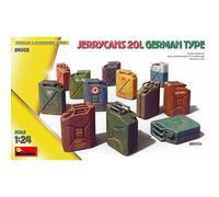 Maquette - MiniArt - Jerrycans 20l German Type - Capacité 20 litres