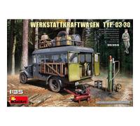 Maquette Miniart Werkstattkraftwagen Typ-03-30 1/35, Camion Atelier Allemand Wwi