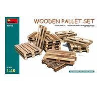MiniArt – Ensemble de palettes en bois – 1:48