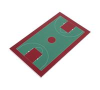 Maquette Miniature de Terrain de Basket 1: 150 en PVC pour Projets DIY | Échelle 1: 150, Format 8,31x5 Pouces, Style Moderne, pour Aménagements Urbains et Studios