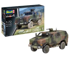 Maquette Model Set Militaire Blindé ATF Dingo 1 avec peintures et accessoires - Revell