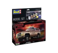 Revell Stranger Things - Kit Complet Maquette 1/25 Chevrolet K5 Blazer 1985 19 cm