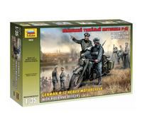 Zvezda - Z3632 - Maquette - Moto Allemande R12 - Echelle 1:35