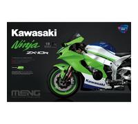 Maquette Moto Kawasaki Ninja Zx-10r Pre-coloured Edition |meng|mt-007s| 1:9 Maqu