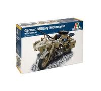 1:9 Italeri Bmw R75 With Sidecar Kit IT7403 Modellino