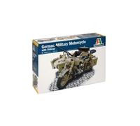 Maquette Moto Militaire : Bmw R75 & Sidecar