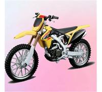 Maquette Moto Tout-Terrain pour Suzuki Rm-Z450 L'éPour Chelle 1/18 Alliage Moulé sous Pression Collection Jouet Loisir Cadeau