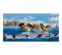 Maquette Navire : Cuirassé Uss Bb-61 "Iowa" 1944-Trumpeter