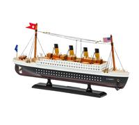 Maquette navire modèle Titanic naritime bois 35cm pas de kit