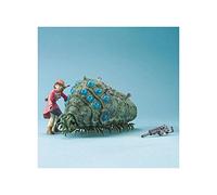 Maquette Ghibli - Nausicaa 04 Ohmu Bleu Et Nausicaa 15cm