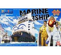 BANDAI Hobby - One Piece - 07 Marine Ship, One Piece Grand ShipCollection