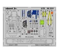 MAQUETTE P 38 J LIGHTNING ACADEMY 1/72 EDUARD SS255