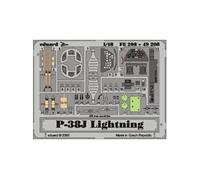 MAQUETTE P 38 J LIGHTNING HASEGAWA1/48 EDUARD FE208