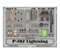 MAQUETTE P 38 J LIGHTNING HASEGAWA1/48 EDUARD FE208 G