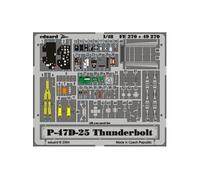 MAQUETTE P 47D 25 THUNDERBOLTHASEG1/48 EDUARD FE270