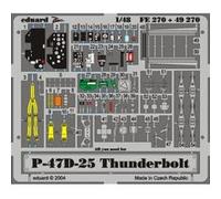 MAQUETTE P 47D 25 THUNDERBOLTHASEG1/48 EDUARD FE270