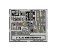 MAQUETTE P 47M THUNDERBOLT TAMIYA 1/48 EDUARD FE354