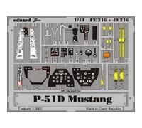 MAQUETTE P 51 D MUSTANG TAMIYA 1/48 EDUARD FE216 G