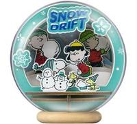 Maquette Pantasy Snoopy Puremind Wooden Theater Globe Snow Drift Multicolore Multicolore