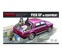 Maquette pick-up avec équipement et matériel divers meng G