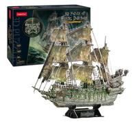 Maquette Puzzle 3D Bateau Pirate Hollandais Volant LED - 360 Pièces - WORLDBRANDS