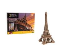 Maquette Puzzle 3D EXPLORA Tour Eiffel 80 pièces 70 cm Bronze / Metallic Brown