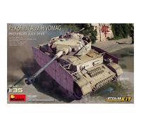 Maquette Pz.kpfw.iv Ausf.h Miniart 1/35 Intérieur Complet, Char Allemand 1943, M