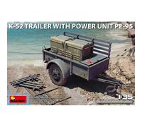MiniArt - Maquette Remorque K-52 Trailer W/power Unit Pe-95 |miniart|35426| 1:35 Maquette Char Promo