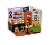 Maquette - ROBOTIME - Cheers - Bar miniature - Couleur marron - À partir de 14 ans