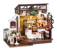 ROBOTIME Maison de poupée DIY Café N° 17 – 25 x 15 x 19,5 cm