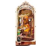 Maquette Rolife Serre-livres Book Nook Café de vacances Multicolore