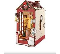Maquette Rolife Serre-livres Book Nook Christmas Indoor Scene Multicolore A