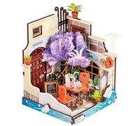 Maquette Rolife Serre-livres Book Nook Restaurant de vacances en bord de mer Multicolore G