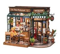 Maquette Rolife Serre-livres Book Nook Tipsy restaurant Multicolore A