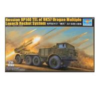 Maquette Russian 9P140 TEL of 9K57 Uragan - TRUMPETER - 1/35 - Lance-roquettes multiple soviétique