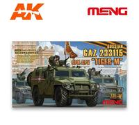 Maquette Russian Gaz 233115 "tiger-m" Spn Spv |meng|vs-008| 1:35 Maquette Char P
