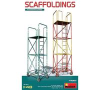 Maquette Scaffoldings |miniart|49005| 1:48 Maquette Char Promo