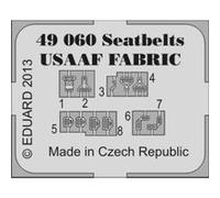 MAQUETTE SEATBELTS USAAF FABRICEDUA/48 EDUARD 49060 G
