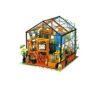 Kit en bois - Robotime - Maison des Fleurs Cathy avec lumière - Temps de montage 20h