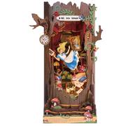 Maquette serre-livres éclairée Alice au Pays des Merveilles 300 pièces Rolife