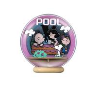 Maquette - - Snoopy Puremind - Couleur Rose - Pour Enfant - Globe de Théâtre en Bois