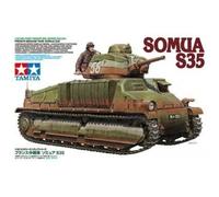 Maquette Somua S35 - TAMIYA - 35344 - Maquette à peindre et à monter - Plastique - Vert