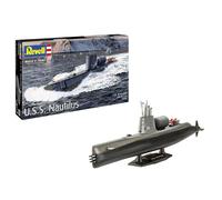 Maquette sous-marin - REVELL - USS Nautilus (SSN-571) - Échelle 1:305 - 30 pièces - Longueur 30 cm