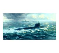 Japanese Soryu Class Attack Submarine - 1:144e - Trumpeter G