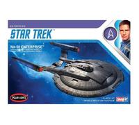 Maquette STAR TREK ENTERPRISE 1-1000 NX-01 - POLAR LIGHTS - Kit de démarrage pour entreprise